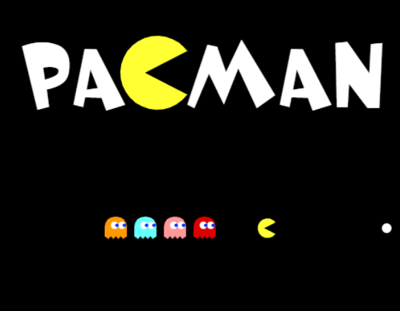 Pacman 游戏